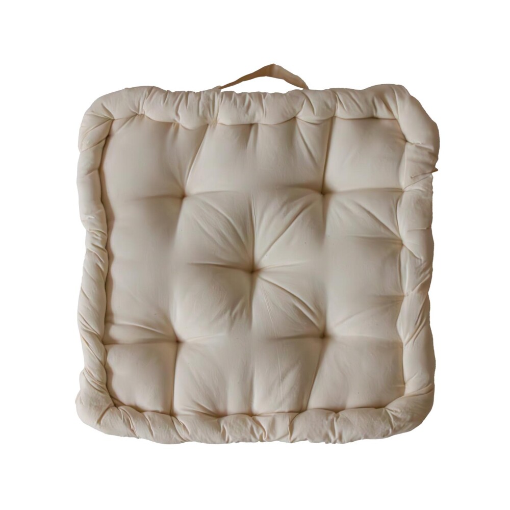 ALMOHADON NATURAL/BEIGE ALGODÓN HODA31C7