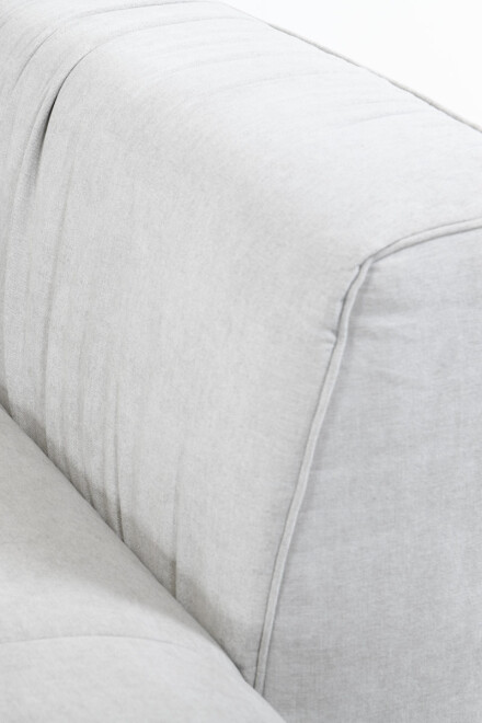 CORSO SOFA CORSO CHAISE DER 266X105X80CM (2PIEZAS) TELA GRIS CLARO