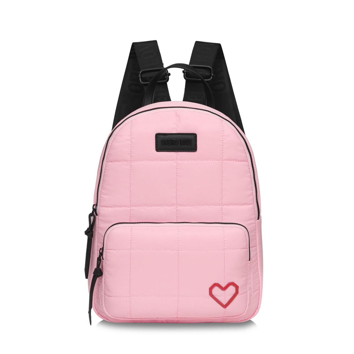 Mochila Las Oreiro Love - Rosado 