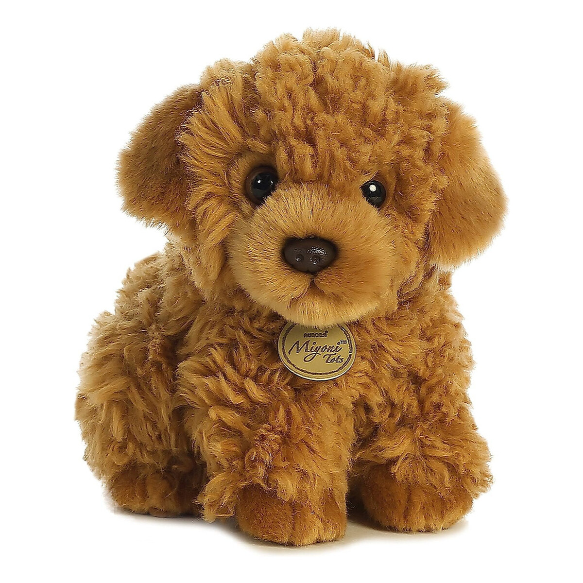Peluche Perro Poodle Cachorro Suave Peludo Calidad Aurora 