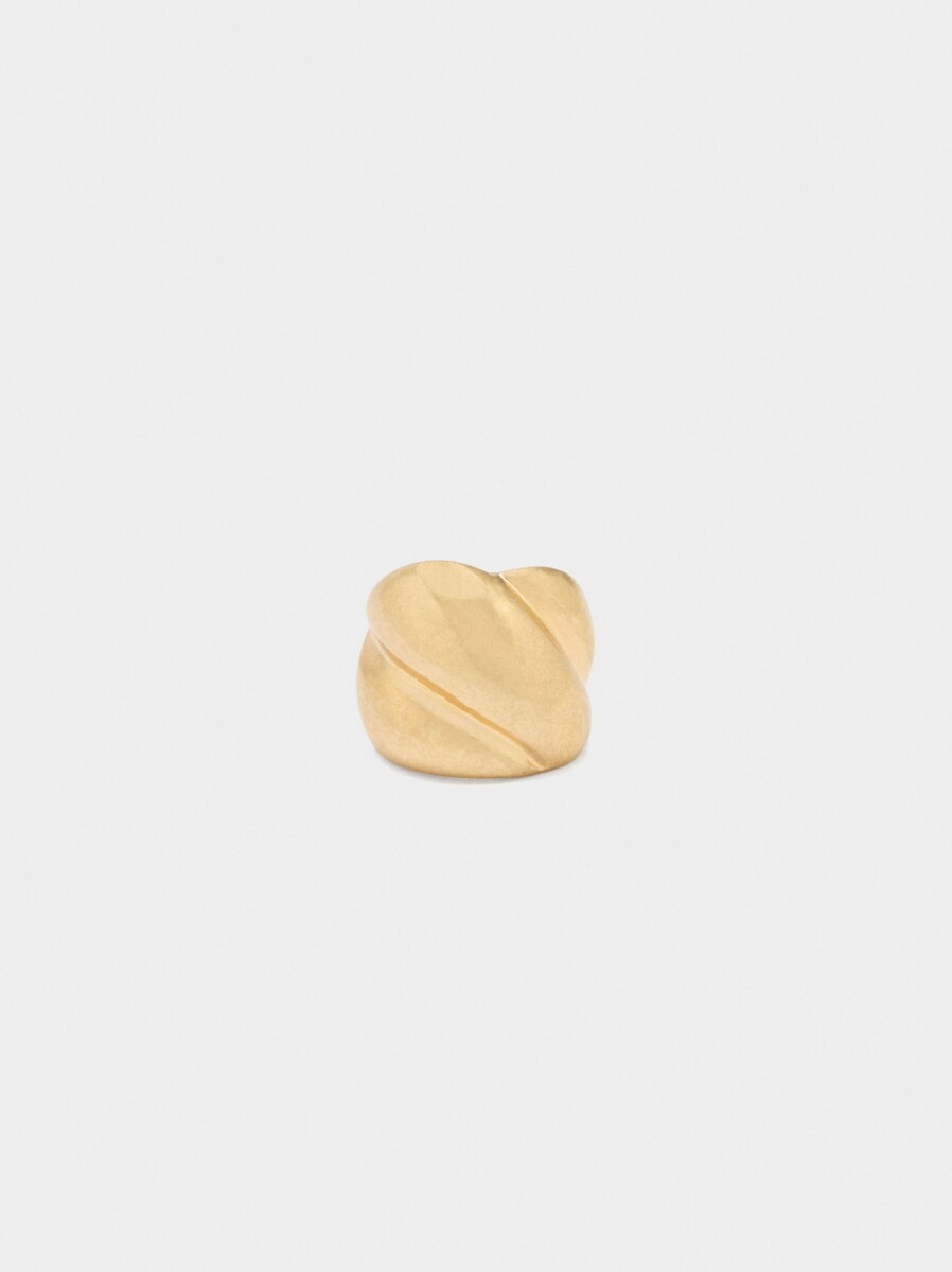 Anillo Maxi Voluminoso - dorado 