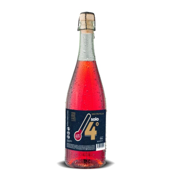 Vino refrescante frutilla Bodega Barbero 750mL Vino refrescante frutilla Bodega Barbero 750mL