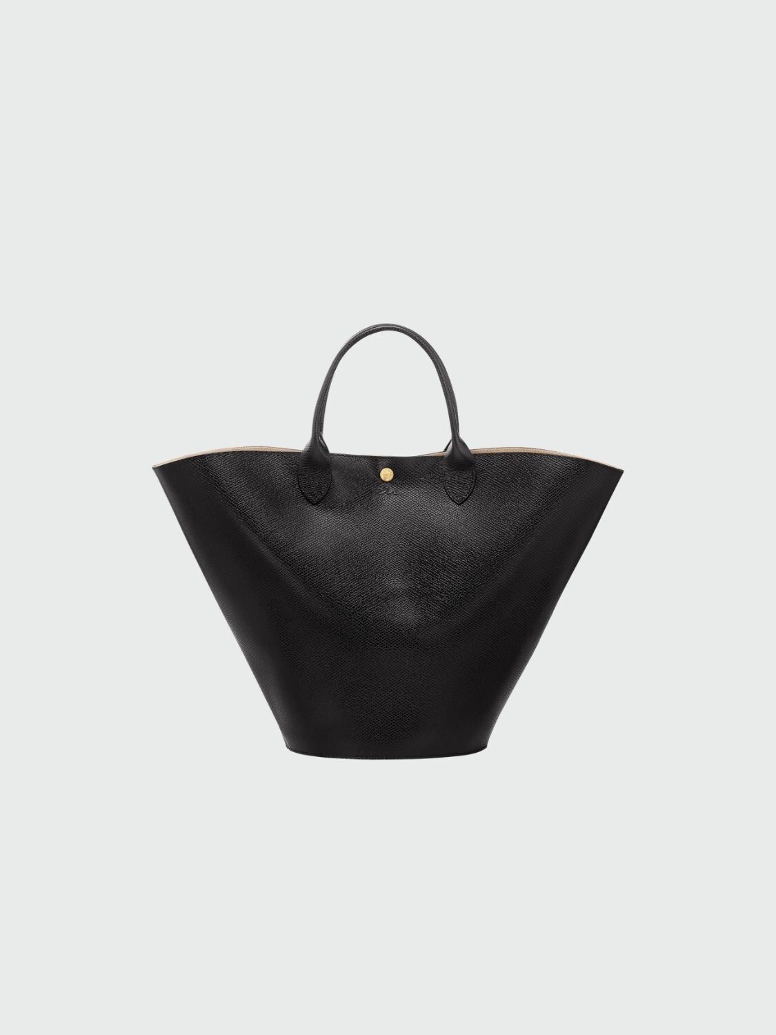 Longchamp- Bolso de cuero XL, Epure Negro