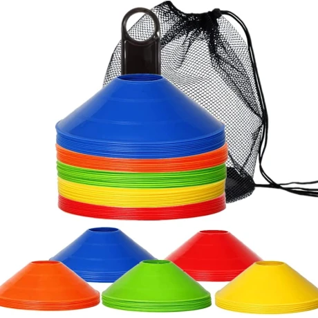 50 Conos Para Entrenamiento con funda y soporte. 50 Conos Para Entrenamiento con funda y soporte.
