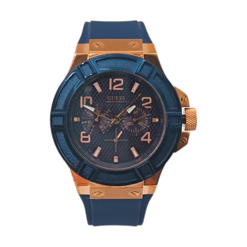 GUESS STEEL W0247G3 Doradorosacombinado