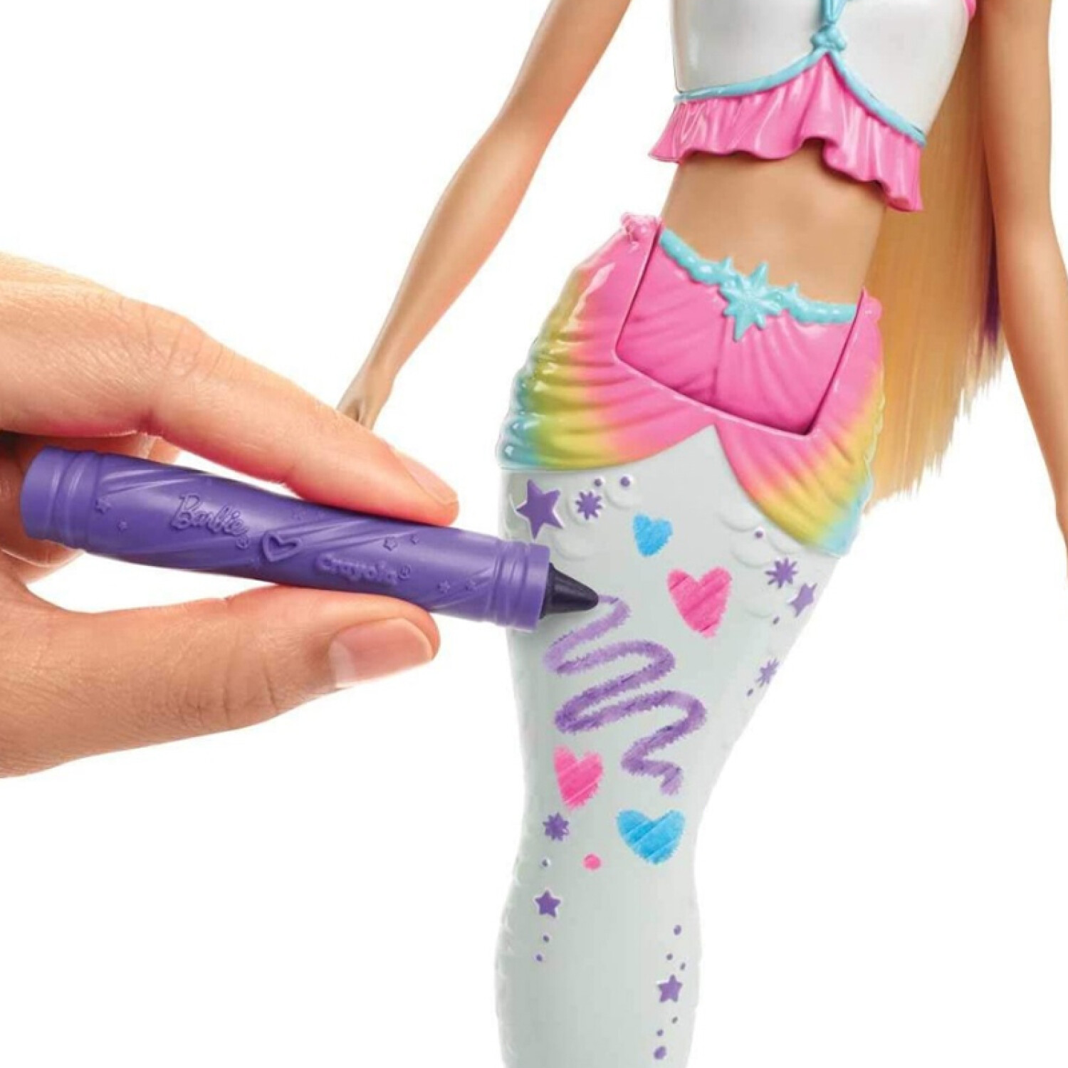 Barbie Sirena Disenos Magicos Crayola Que Regalo