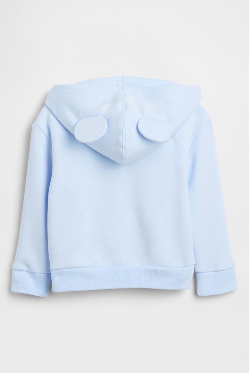 Canguro Logo Gap Con Cierre Toddler Niña Serene Blue