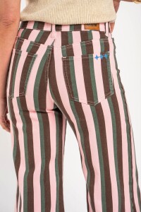 Jean Flared Rayado Multi