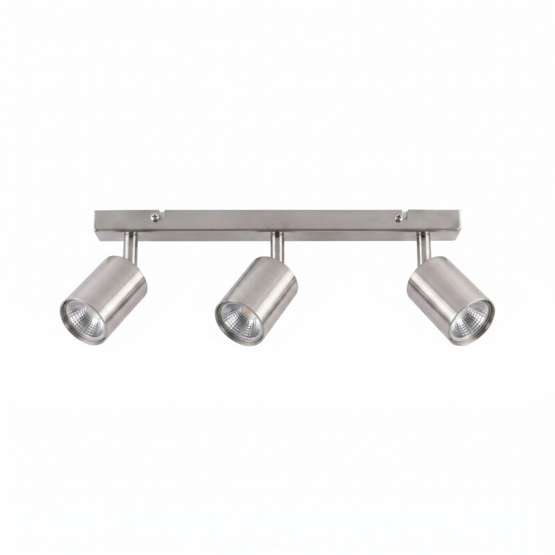 AASOL30 Luminaria de Techo Leticia Triple Plateado