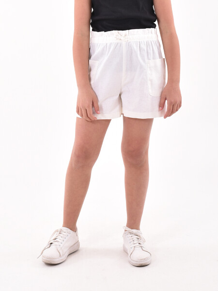 SHORT FEDERICA BLANCO