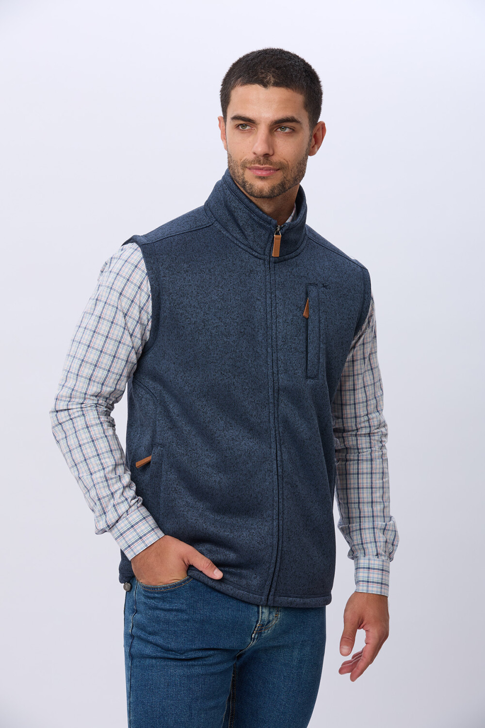 CHALECO FELPA ESPECIAL Azul