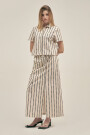 SHORT SLEEVE SHIRT Floral Stripe