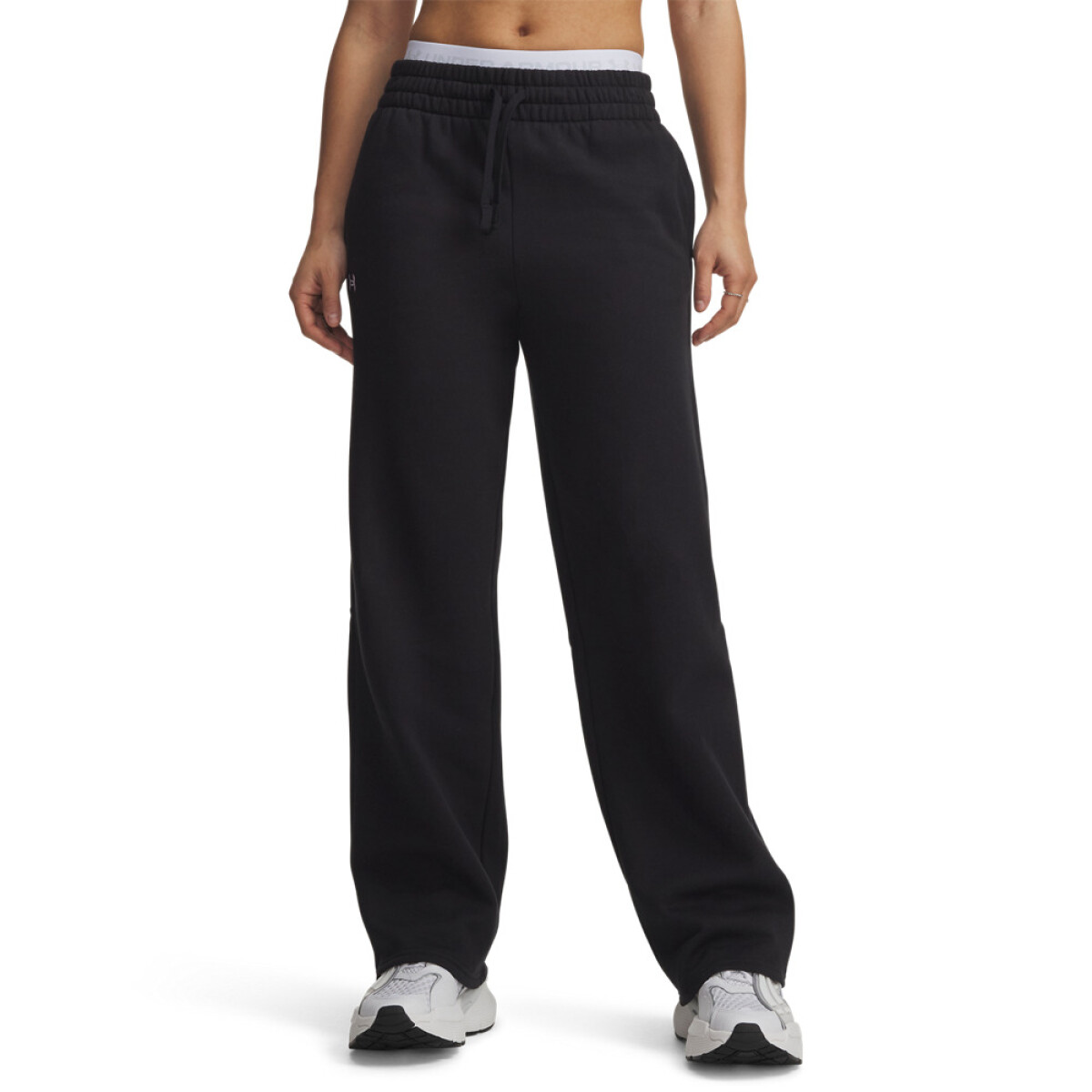 UA Rival Flc Straight Pants-GRN - BLK-001 