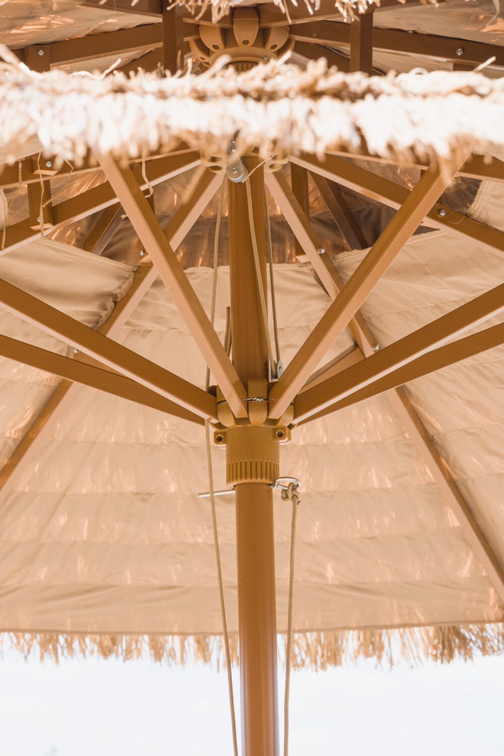 Sombrilla Hawaiana Color Unico