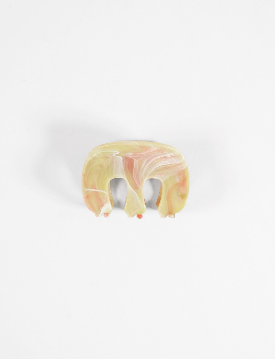 Broche acrílico - verde 