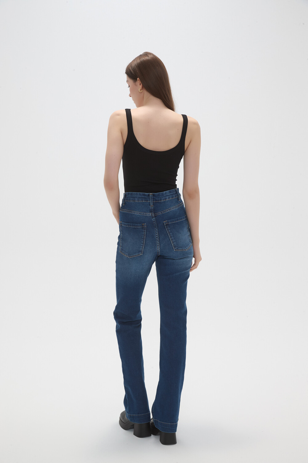 Pantalon Frankie Azul Medio