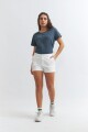 Short con bolsillos BLANCO