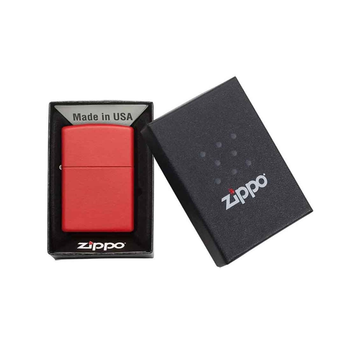Zippo Red Matte Original - 001 