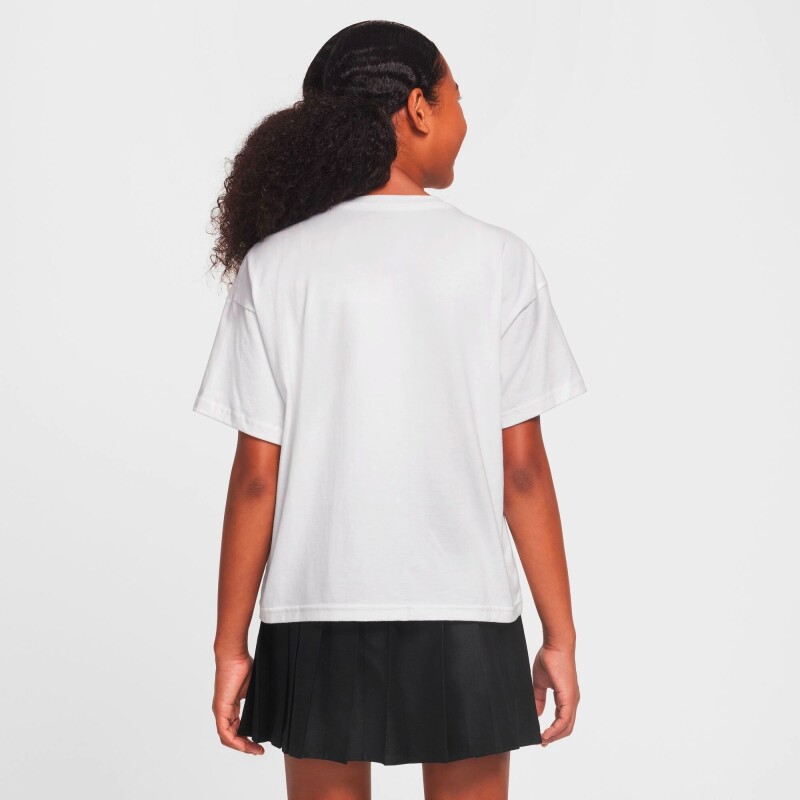 Camisetas Nike Sportwear tee de Niñas Blanco