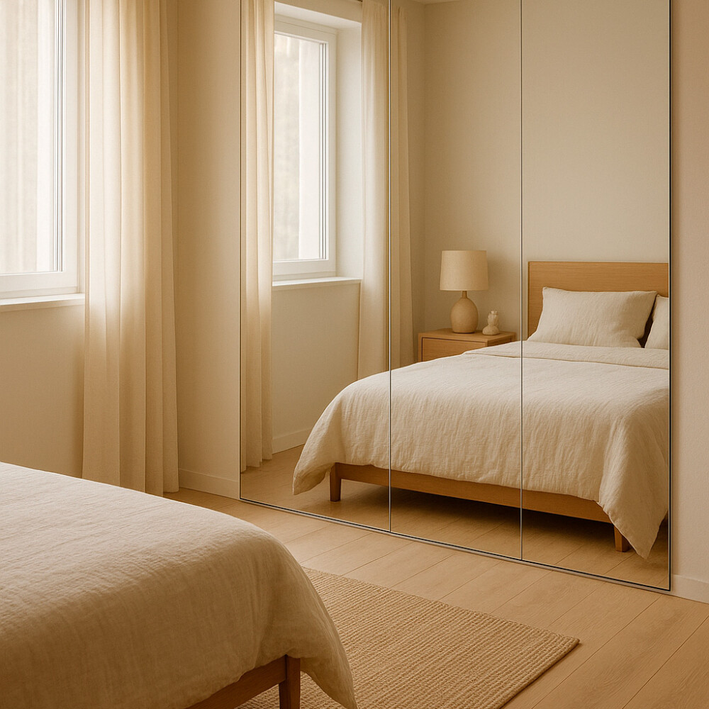 PLACA PVC ESPEJADA SILVER WOOD VENEER 1220x2440x5 MM Placa Pvc Espejada Silver Wood Veneer 1220x2440x5 Mm