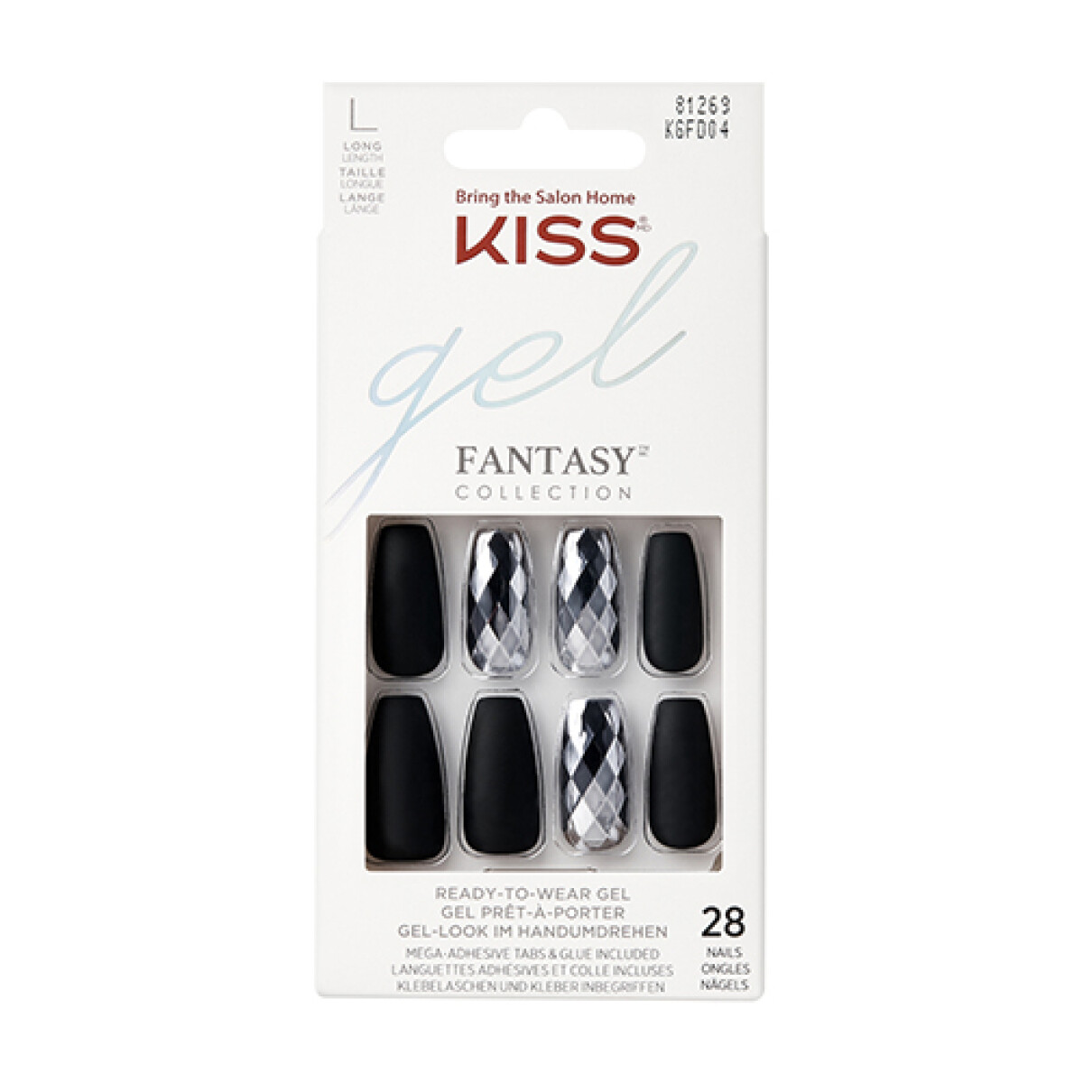 Nuevas uñas postizas Kiss oferta limitada! - Negro matte y metalizado 