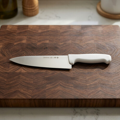 Cuchillo de carne 8'' mango blanco BLANCO