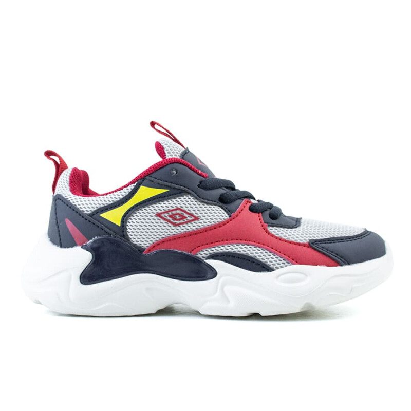 Championes Umbro Evoque de Niños - 20206123 Gris-rojo