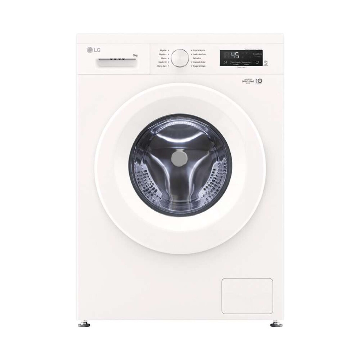 Lavarropas Lg Carga Frontal 9Kg - Wm9Gwvfs6 