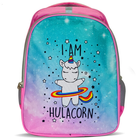 Mochila Infantil Escolar 38cm Estampada Niño Niña Unicornio