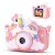 Camara De Fotos Unicornio Infantil Digital Para Niños Atrix® Variante Color Rosa