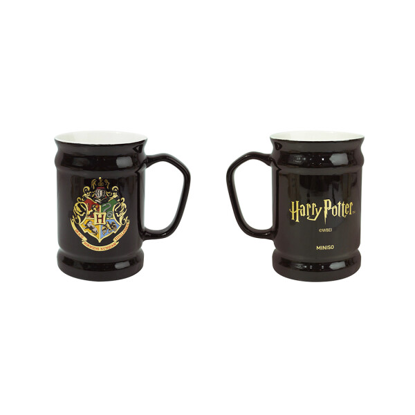 Taza Hogwarts 490ml negro