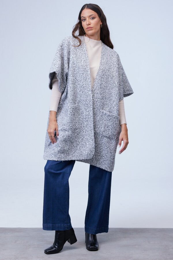 Kimono Bolsillos GRIS