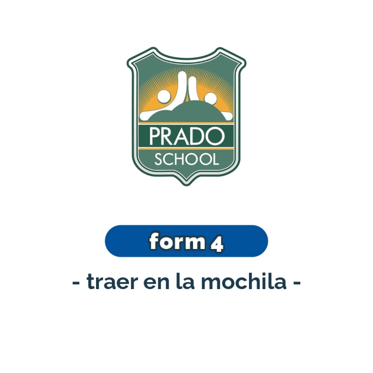 Lista de materiales - Primaria Form 4 Prado School 