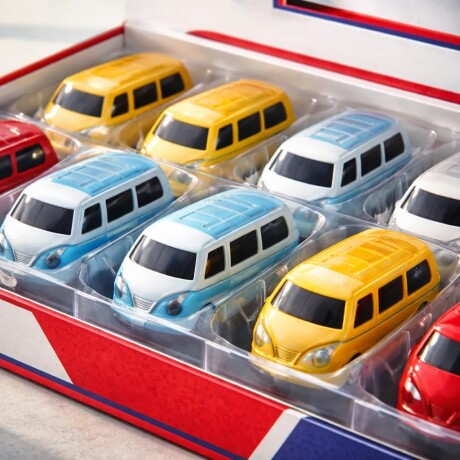 Autito Camioneta Combi XG87903 Varios Colores 001