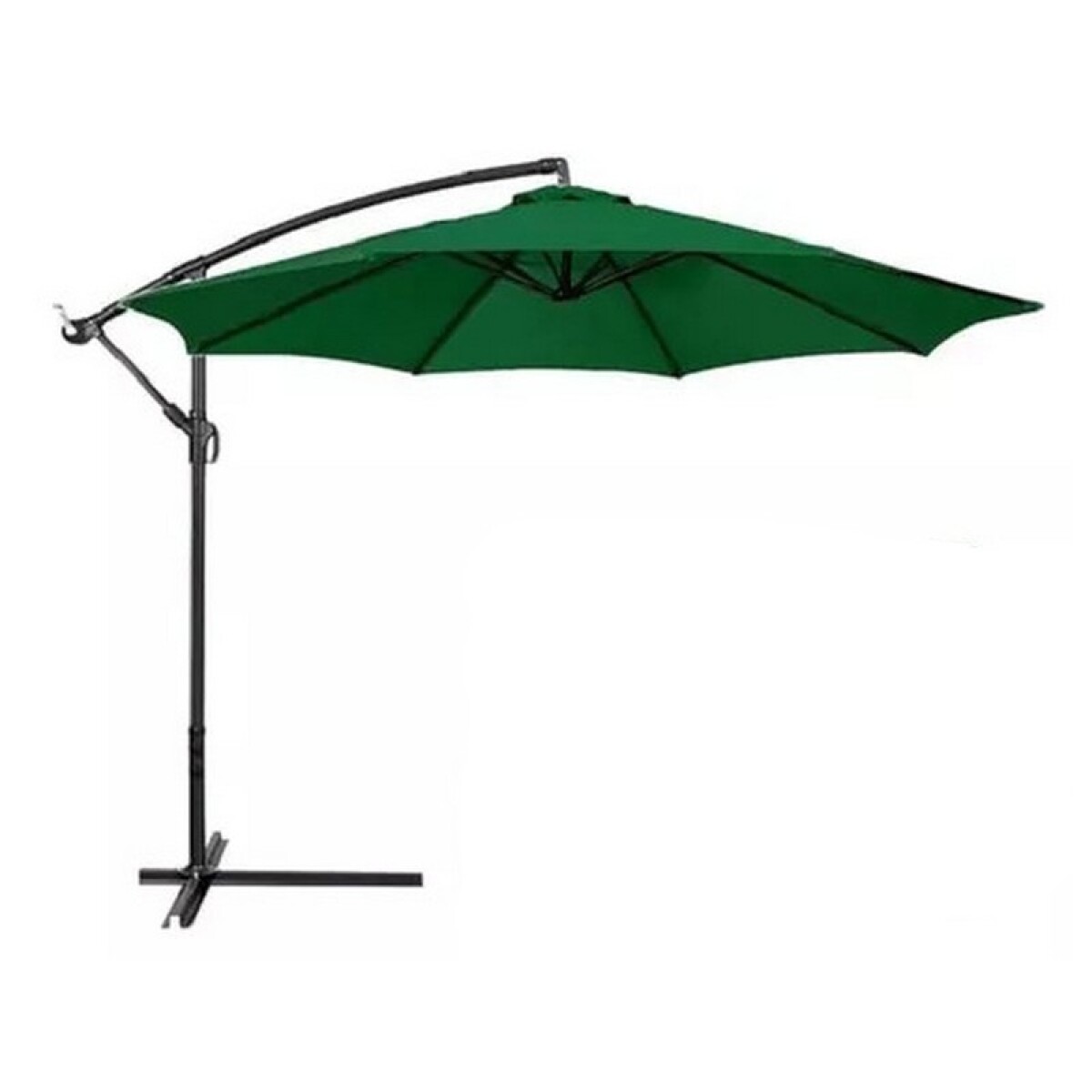 SOMBRILLA LATERAL DE JARDIN 3 MTS. VERDE 