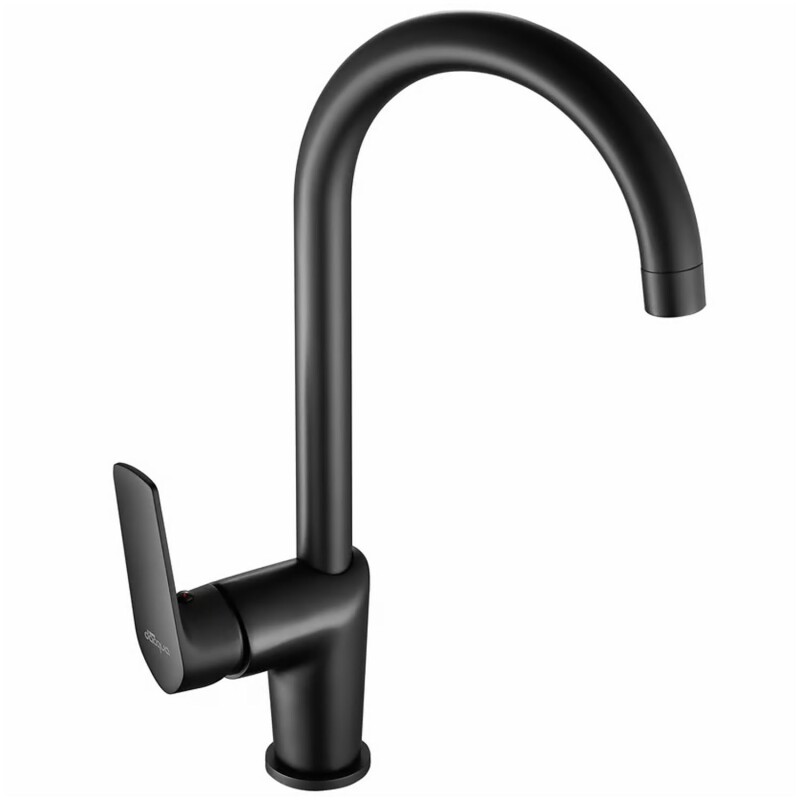 Grifería Monocomando Pico Alto para Cocina Sensi D Acqua Lucena Negra Grifería Monocomando Pico Alto para Cocina Sensi D Acqua Lucena Negra