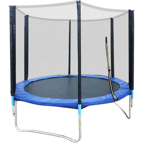 Cama Elástica Trampolín 2.44 Mts Con Red De Protección Cama Elástica Trampolín 2.44 Mts Con Red De Protección