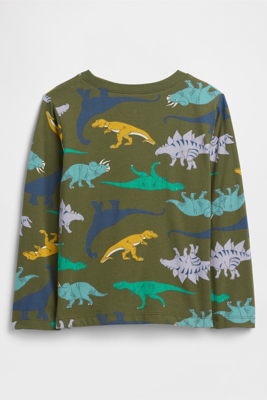 Remera Gràfico Toddler Niño Army Jacket Green