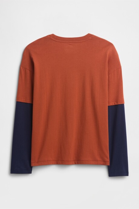 Remera Gráfico Niño Copper Spice 245