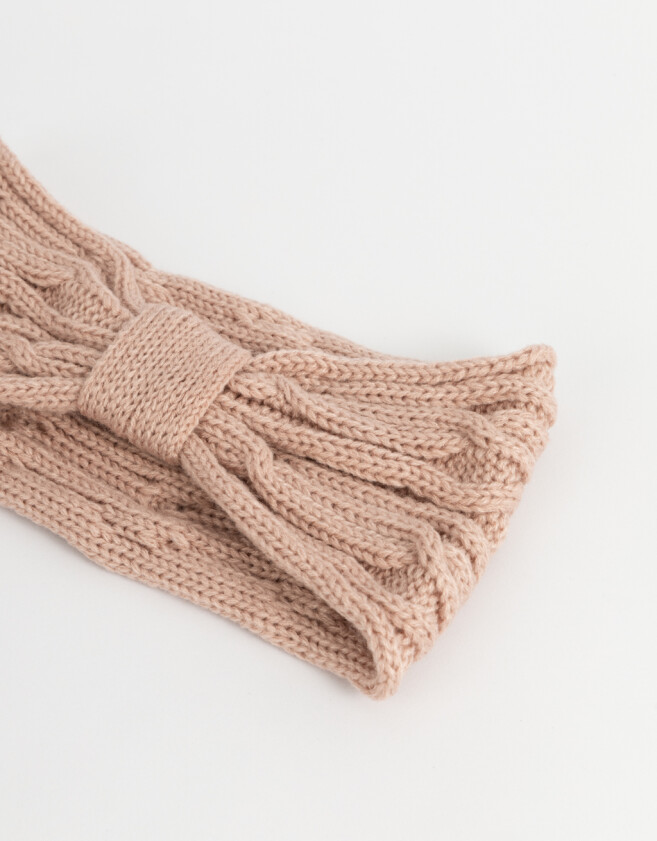 Vinchas Textiles Tejida Vincha Tejida - Rosa Claro