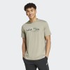Remera Adidas Camo Linear Gris