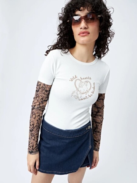 SHORT P.CAKE LIANE POLLERA AZUL OSCUR