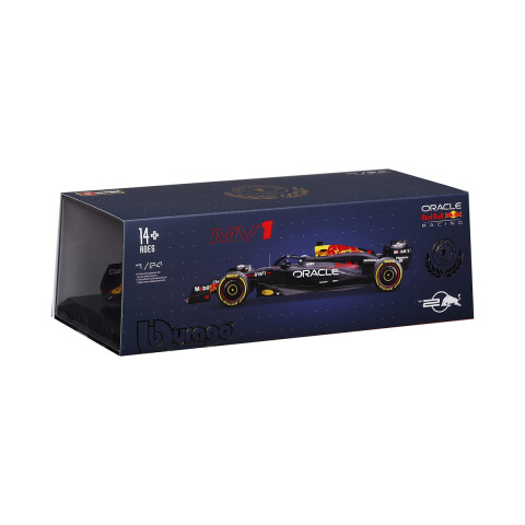 Auto Bburago Formula 1 Red Bull con Exhibidor Escala 1:24 Max Verstappen