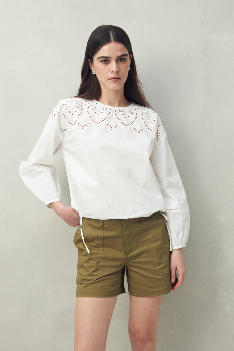BLUSA GILI Blanco