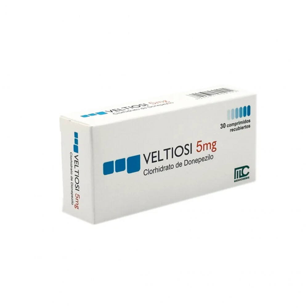 VELTIOSI 5 MG CJ X 30 COMPR. única