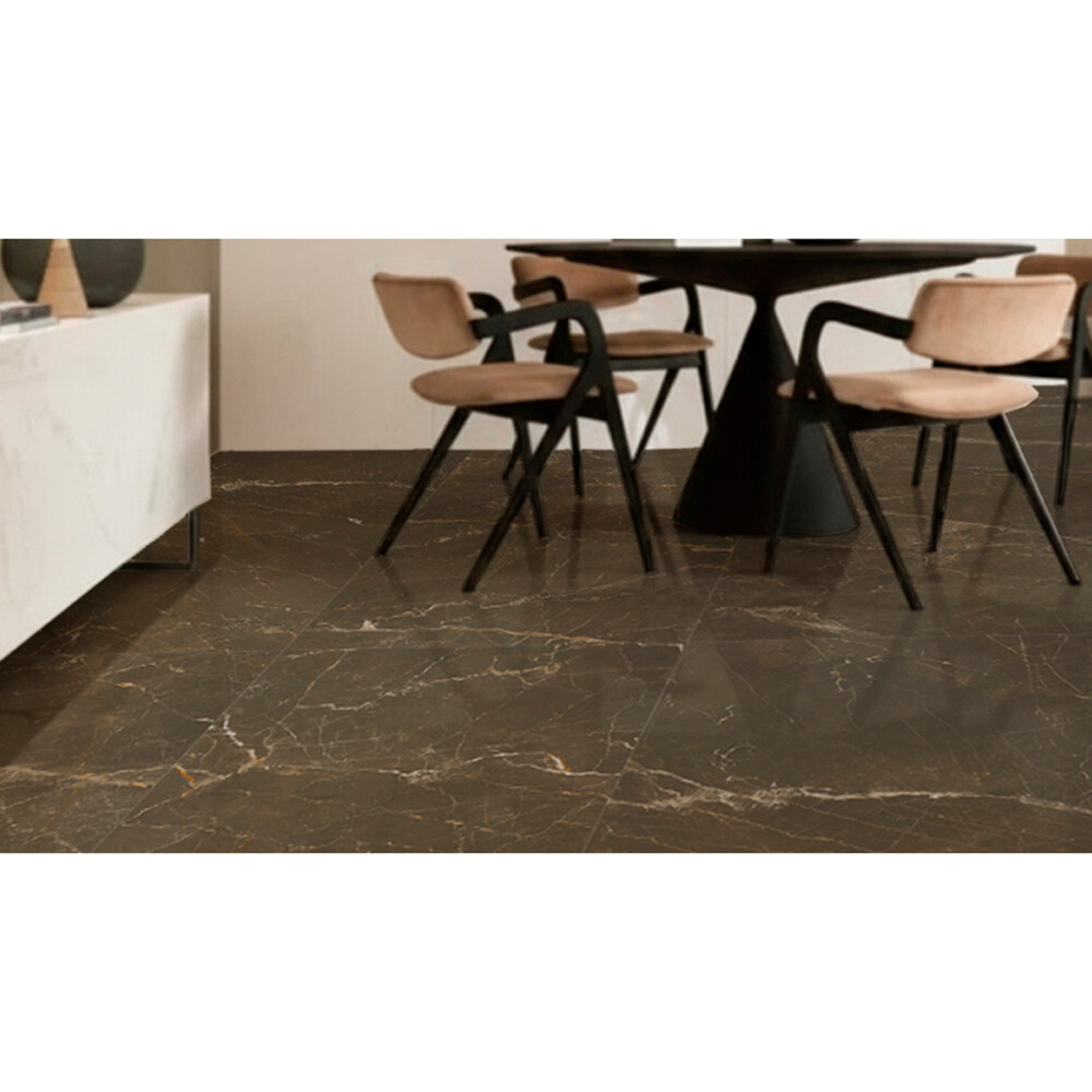 PORCELANATO MARRONE POL 63X121 CM Porcelanato Marrone Pol 63x121 Cm
