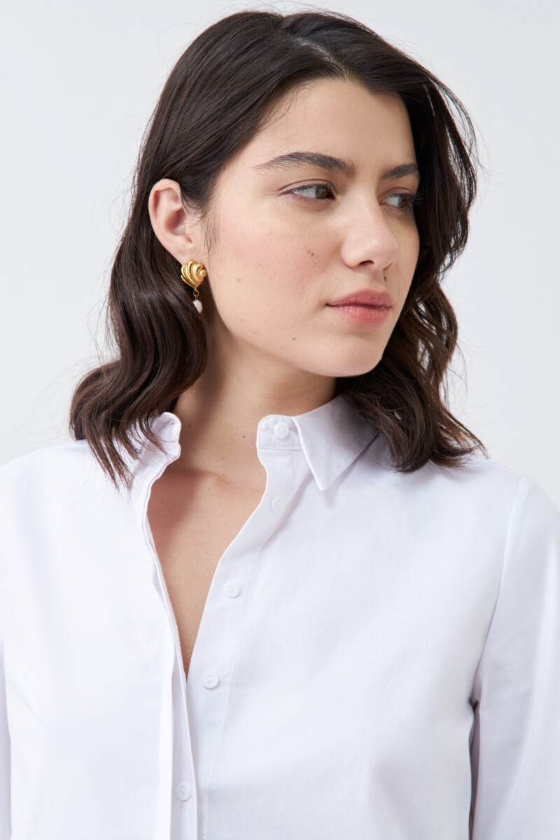 Camisa clásica blanco