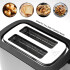 Tostadora Pan Recogemigas Marvo 6 Niveles 3 Modos Electrica Variante Color Gris