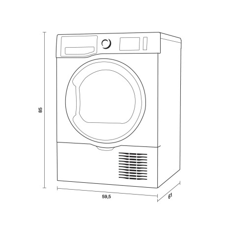 SECARROPAS WHIRLPOOL 9-KG GRIS W3D91GSEES