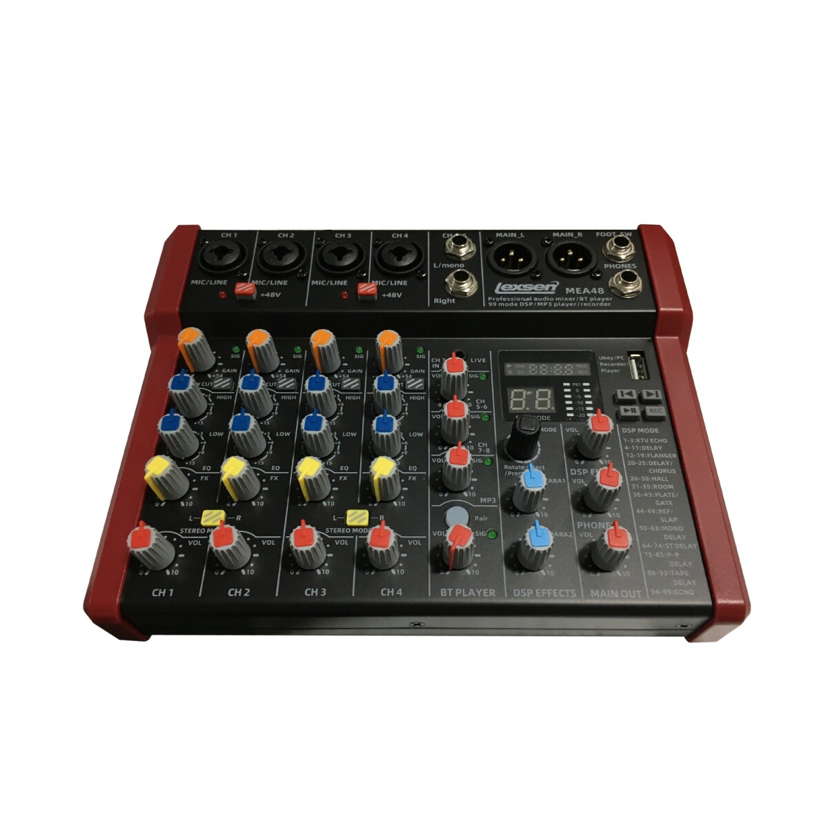 Consola Lexsen Mea48 4ch Bt 